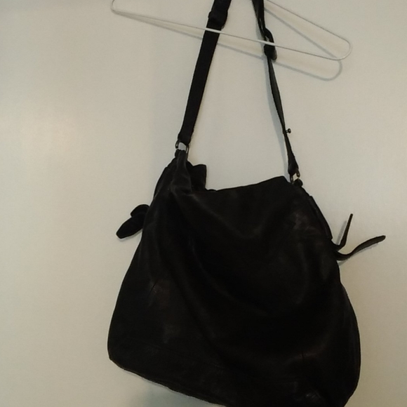 LIEBESKIND Berlin Black leather shoulder bag - Picture 5 of 5